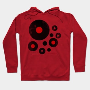 Crazy for Vinyl Records - Music DJ! Vintage Retro Hoodie